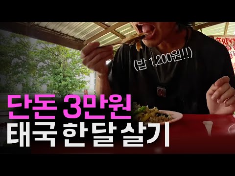 숙박 포함! 하루 3만원으로 '모든 게 해결되는' 태국 한 달 살기 (풀버전)