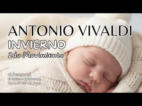Vivaldi Invierno 2do Movimiento - Loop Suave para Dormir Bebés, Relajación y Sueño Reparador