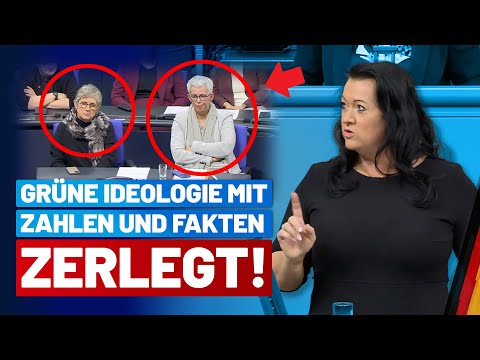 Grünen-Heuchlerinnen entlarvt von der AfD! Birgit Bessin - AfD-Fraktion im Bundestag