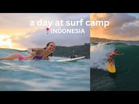 what is surf camp ACTUALLY like?? | Lombok, Indonesia