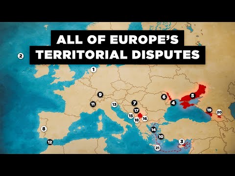 Why All of Europe’s 41 Territorial Disputes Exist Today