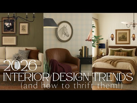 2026 Interior Design Trends (and How to Thrift Shop for Them!)