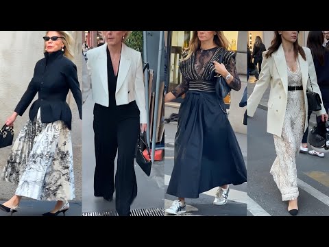 ITALY SPRING FASHION T 15°Cāļø APRIL MILAN STREET STYLE š®š¹ ITALIAN OUTFITS TRENDS & ELEGANT OLD MONEY