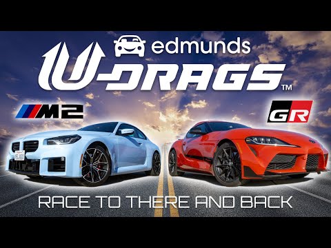 U-DRAGS RACE: BMW M2 vs. Toyota GR Supra | Acceleration, Quarter Mile, Handling & More