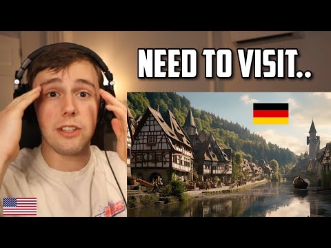 American Reacts to Gorgeous Middle Age Towns in Germany