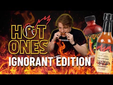 I Did The Hot Ones Challenge to See If I'm Dumb (w/ Noah Caron)