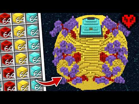 I Build The Most Expensive Planet In Minecraft!