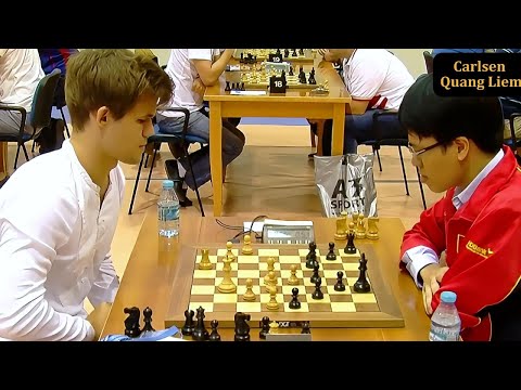Magnus Carlsen (2847) vs. Liem Le (2709) / Magnus in one of the most epic endgame of his career