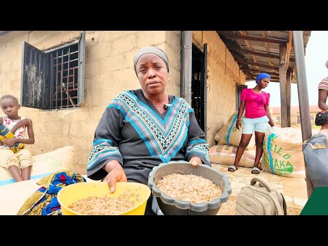 She makes Millions from Egusi Processing