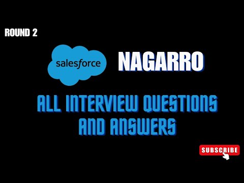 Nagarro Salesforce Interview || Round 2 || Salesforce Developer Interview Question and Answers