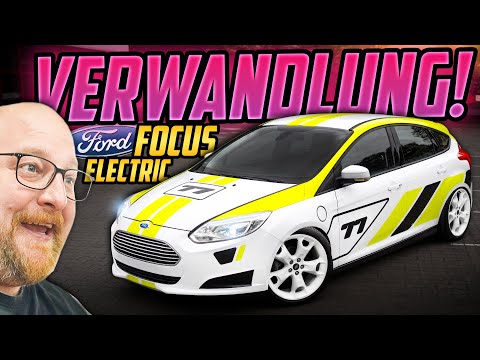 Von MÜLLTONNE zum HINGUCKER! - Ford Focus ELECTRIC - SO kann LOW-BUDGET aussehen!