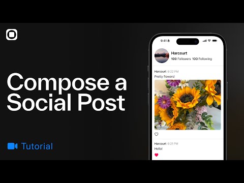 Compose a Social Post for a Feed in Play