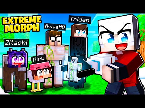 EXTREM TIER MORPH HIDE & SEEK! (Mit Tridan, Kiru, Ryney & T0byte)