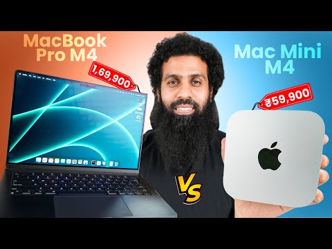 Mac Mini M4 vs MacBook Pro M4 Full Comparison