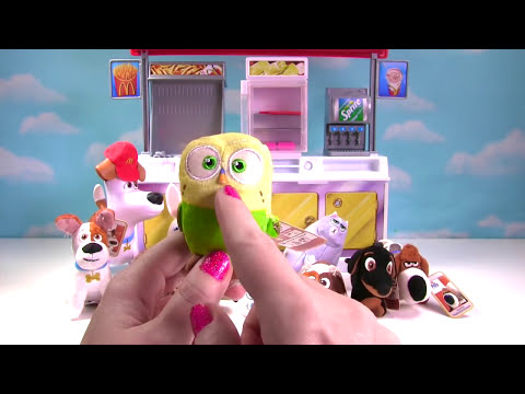 The Secret Life Of Pets Max And Gidget Play Cashiers | Fun Videos For Kids