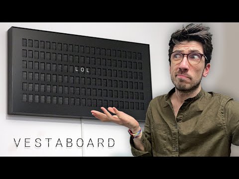 Das unnötigste Gadget in 2022... oder? - Vestaboard