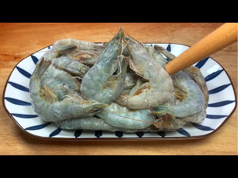 Don't soak frozen shrimp directly in water to thaw. A veteran seaman will teach you a trick to ma...