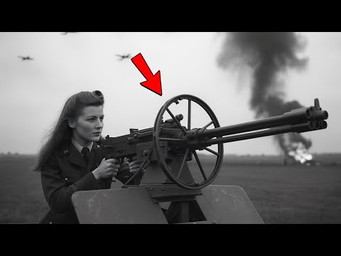 Comment une mécanicienne de la RAF a construit une Gatling de récupération et abattu 7 bombardiers