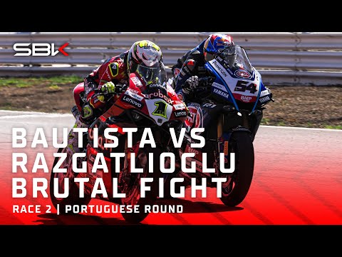BEYOND THE LIMITS BATTLE: Bautista vs Razgatlioglu in head-to-head thriller ⚔️ |  #PRTWorldSBK 🇵🇹