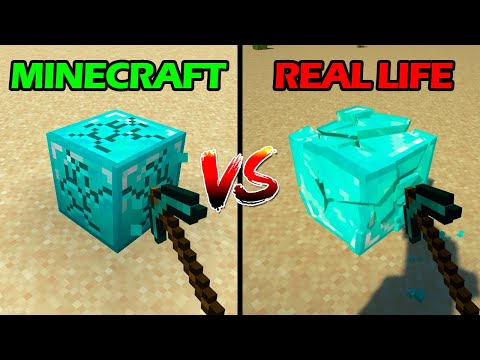 Minecraft physics vs real life physics