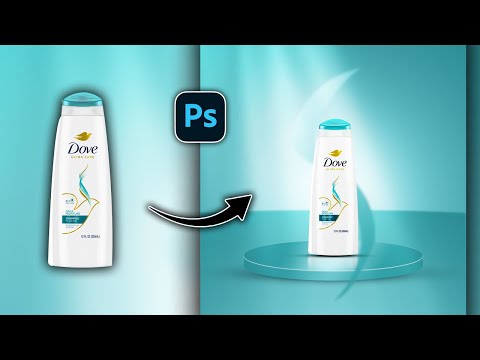 Creative product advertising design of Dove | Photoshop manipulation