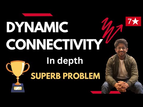 Dynamic Connectivity for Competitive Programming | DSU Rollback on Segment Tree | Vivek