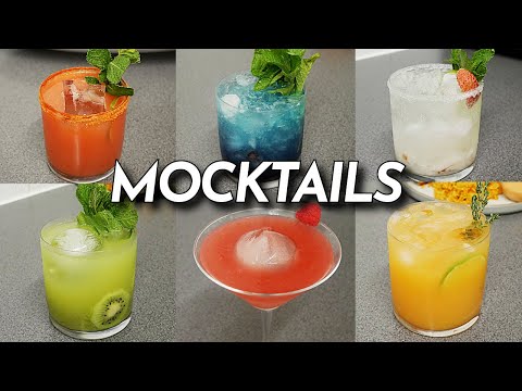 15 Mocktails You Must Try! | Non Alcoholic Drinks