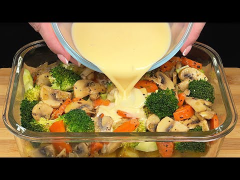 Unique Broccoli Recipe 🔝You will love broccoli if you cook it this way!