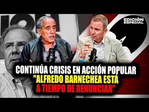 ¡Fraude en Acción Popular! Burga denuncia suplantación de delegados y apunta a Barnechea.