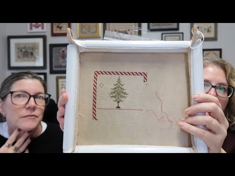 Flosstube #56 - Between Two WIPs -Theresa Vanette Stitch North?! So much to stitch, so little time