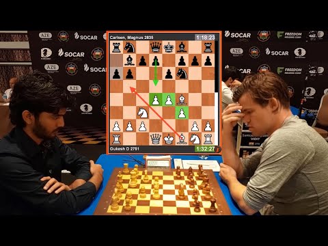🎦 Gukesh (India no.1) vs Magnus Carlsen (World no.1)