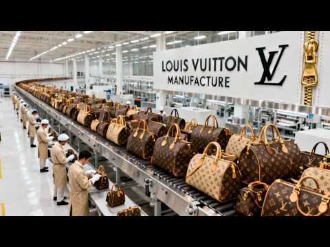 Inside the Louis Vuitton Factory: How Luxury Bags Are Made at Massive Scale