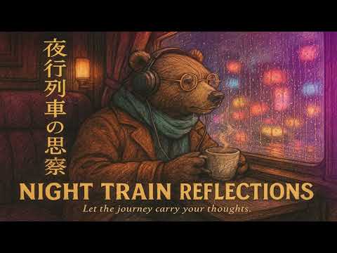 ✨𝐍𝐢𝐠𝐡𝐭 𝐓𝐫𝐚𝐢𝐧 𝐃𝐫𝐞𝐚𝐦𝐬 | | Lo-Fi Jazz & Chill | Calm Night Motion