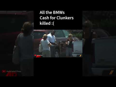 Cash for Clunkers Crushed an E30 BMW M3 and More
