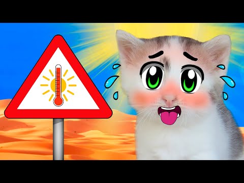 10 ЛАЙФХАКОВ для ЖИВОТНЫХ! КАК ПОМОЧЬ КОТУ в ЖАРУ? КОШКА МУРКА учуяла ЁЖИКА