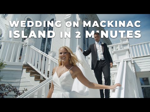 Aaron & Analisa on Mackinac Island - Short