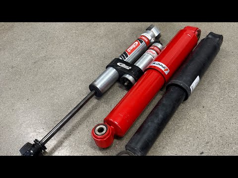 @KONI Shocks Automotive x @Eibach USA x @INEOS Grenadier shock comparison for Ineos Grenadier!
