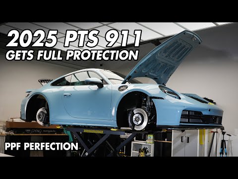 PPF Perfection: Protecting a Brand New Paint-to-Sample 2025 Porsche 992 Carrera