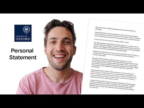 The personal statement that got me into Oxford