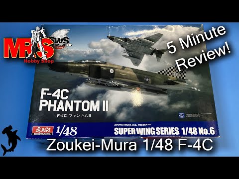 Zoukei-Mura F-4C Phantom | 5 Minute In Box Review
