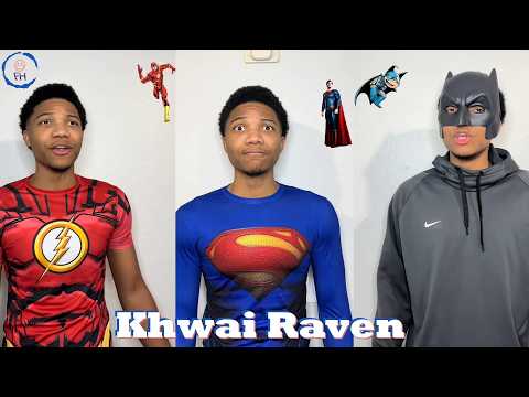 * 1 HOUR * Khwai Raven Shorts Compilation 2026 | Funny Khwai Raven TikTok Superhero 2026