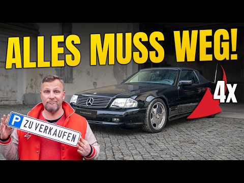 Die BALLERBUDEN müssen WEG❗️Sammler räumt die Garagen❗️Alle AUTOLEGENDEN kommen unter den HAMMER!