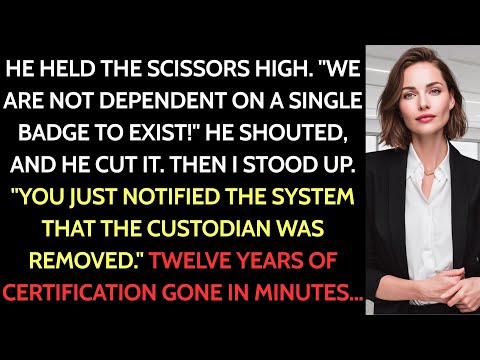 The CEO’s son cut my badge—and our 12-year certification collapsed in minutes