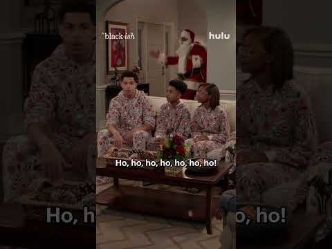 Santa is on the roof?! 🎄🤣 #blackish #Hulu