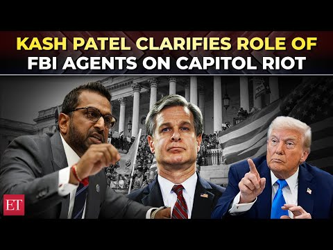 'Wray lied to Congress': Kash Patel clarifies role of FBI agents on Jan 6; Trump calls out cover-up