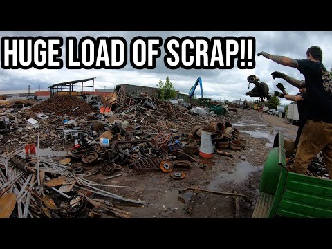 We Have Too Many Parts For Our New Building!! - First Big Scrap Run!