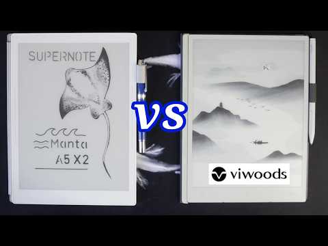 Supernote Manta vs Viwoods AI Paper