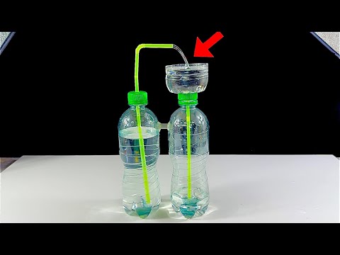How to make Automatic water Fountain Without Electricity | Non-stop water Fountain | Science Project