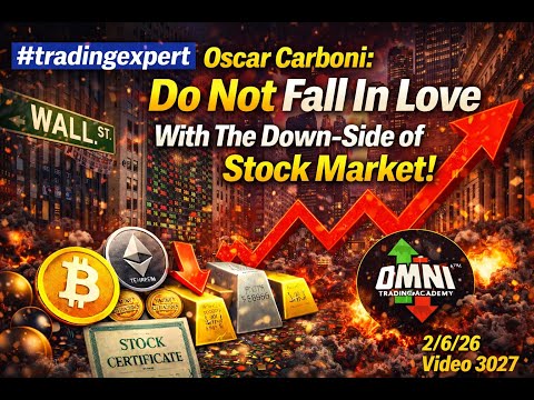 #tradingexpert Oscar Carboni: Do Not Fall in Love with the Downside of Stock Market! 2/6/26 V 3027