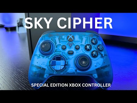 NEW Xbox Sky Cipher Special Edition Controller Unboxing and Comparison